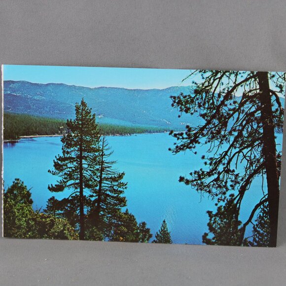 Vintage Postcard - View of Crystal Bay from Incline Village - Dexter Press - Picture 3 of 3